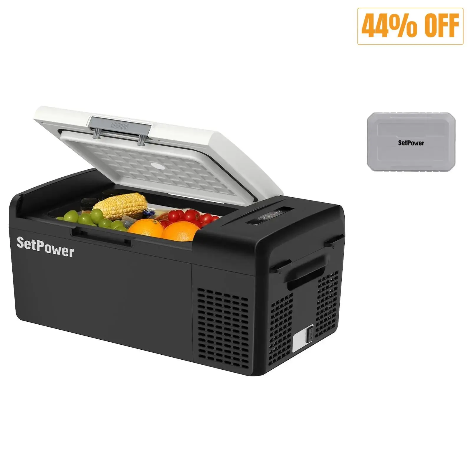 Setpower MC15 12 Volt Car Cooler Electric Cooler for Camper 15.8Qt Black - Image 10