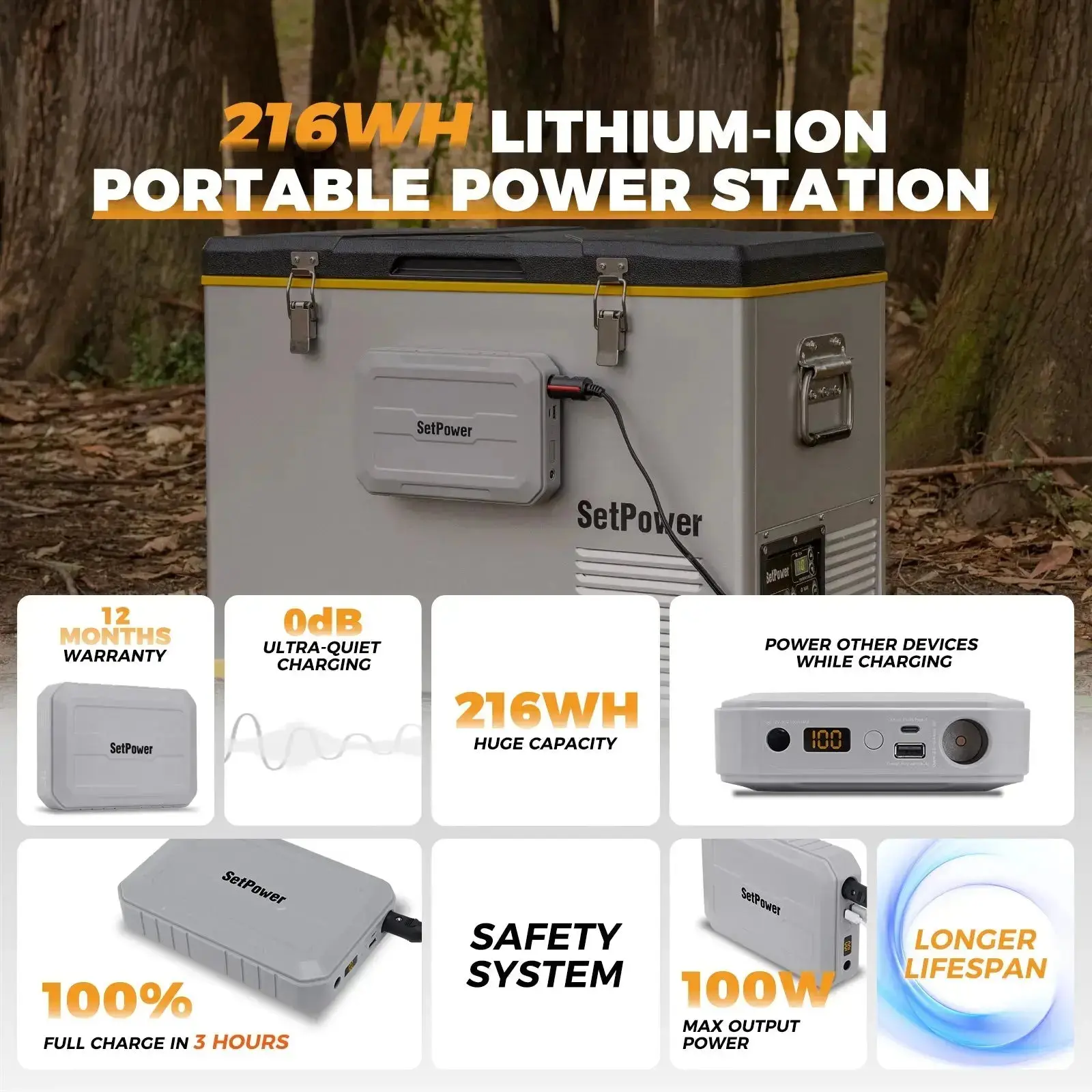 Buy Selected Fridge, Add $89.99 for a 216Wh Battery(Worth $199) - Image 6
