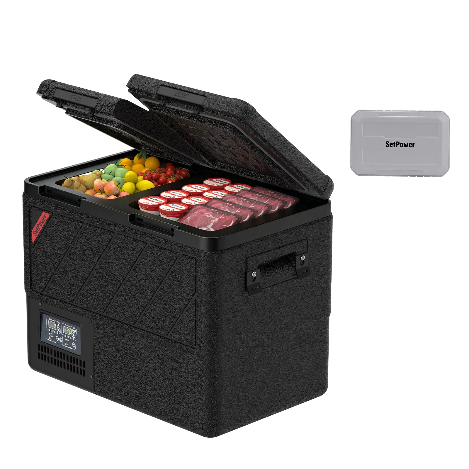 New Colour New Upgrade | Setpower DT45 Dark Black 12v Fridge Portable Refrigerator 48QT - Image 10