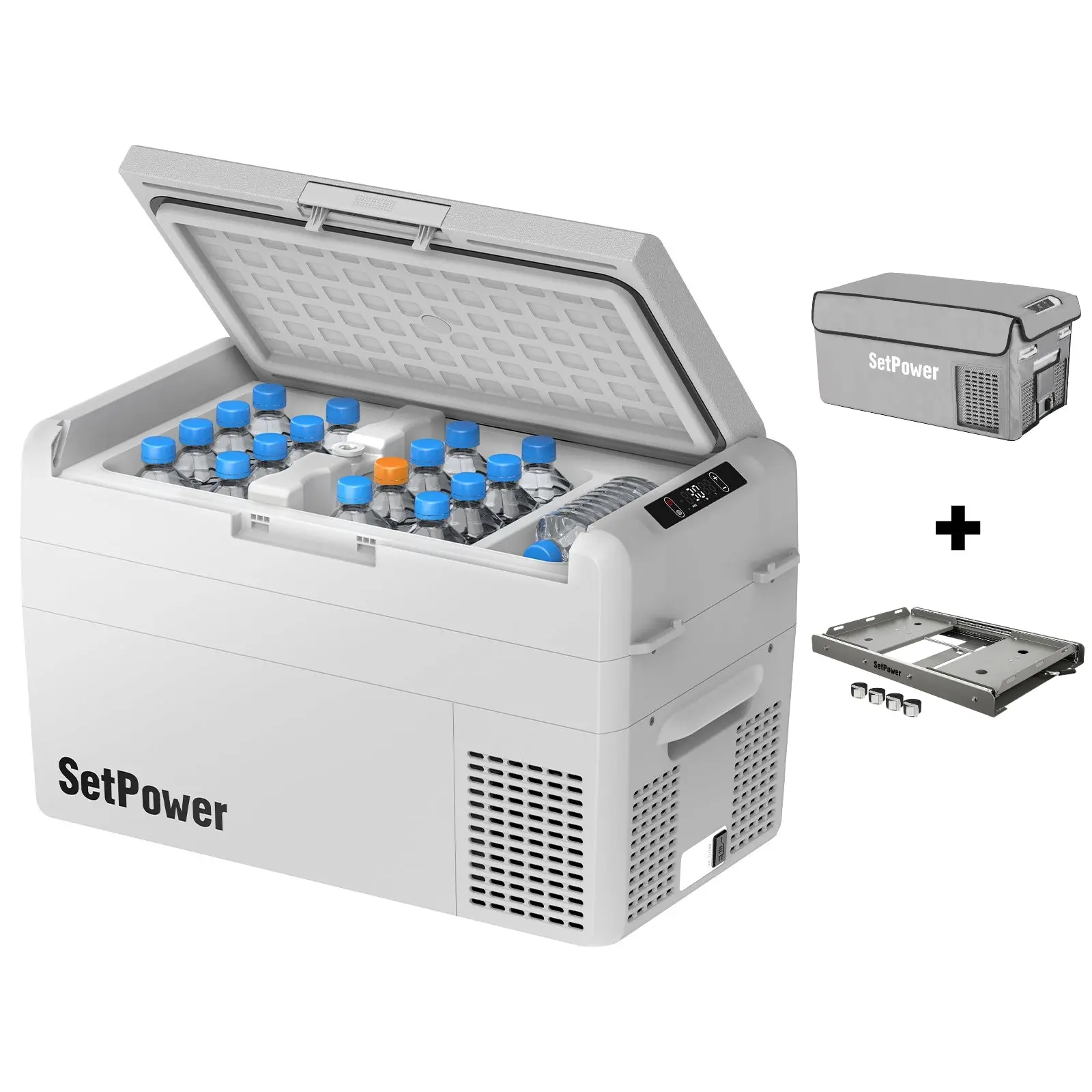 Setpower RF25 Electric Cooler 12 Volt Freezer Fridge Bundle for Tesla - Image 7