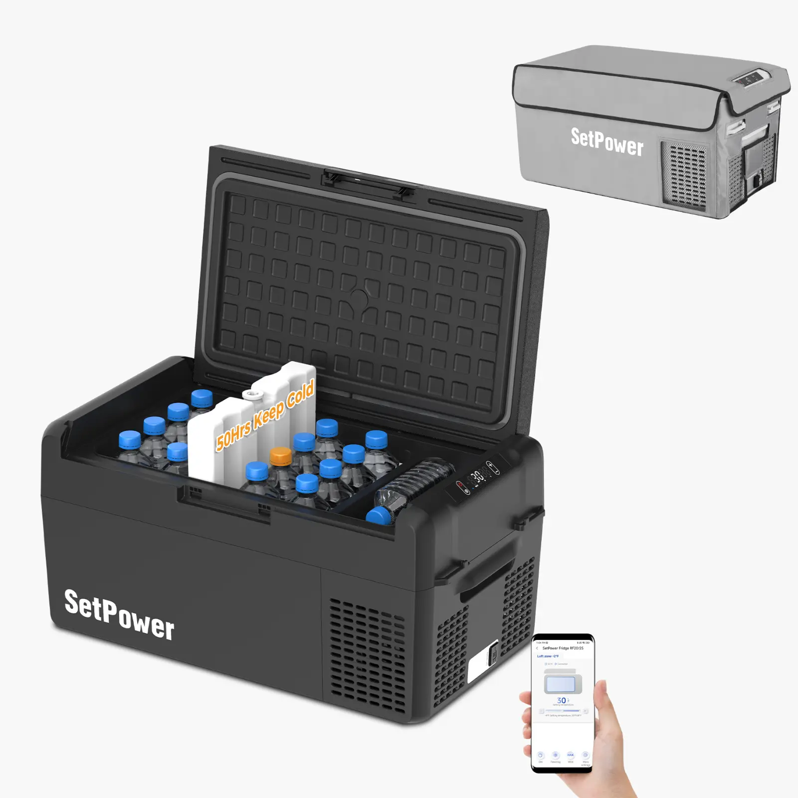 Setpower RF20 Electric Cooler 12 Volt Freezer Car Refrigerator 21Qt - Image 12