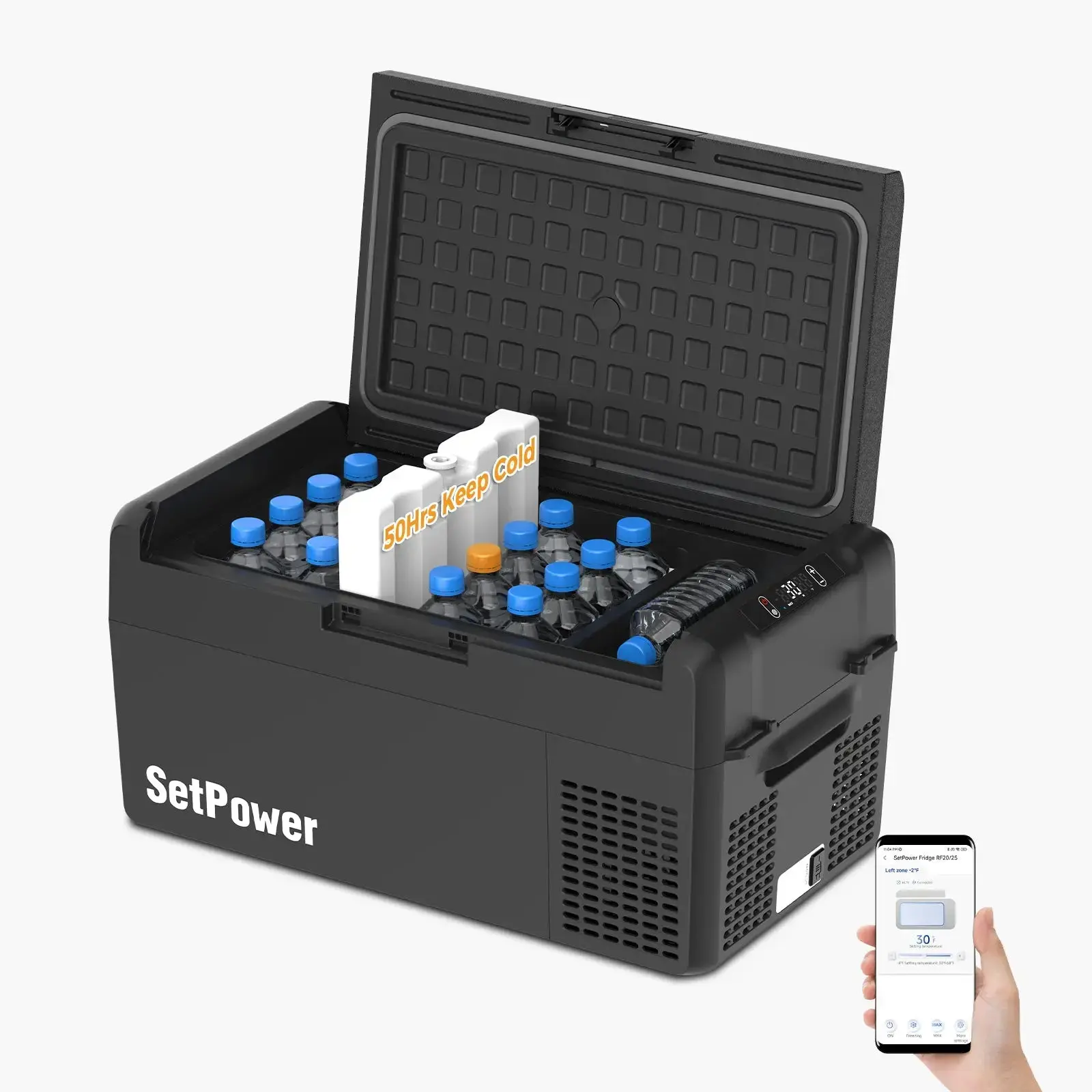 Setpower RF20 Electric Cooler 12 Volt Freezer Car Refrigerator 21Qt - Image 13