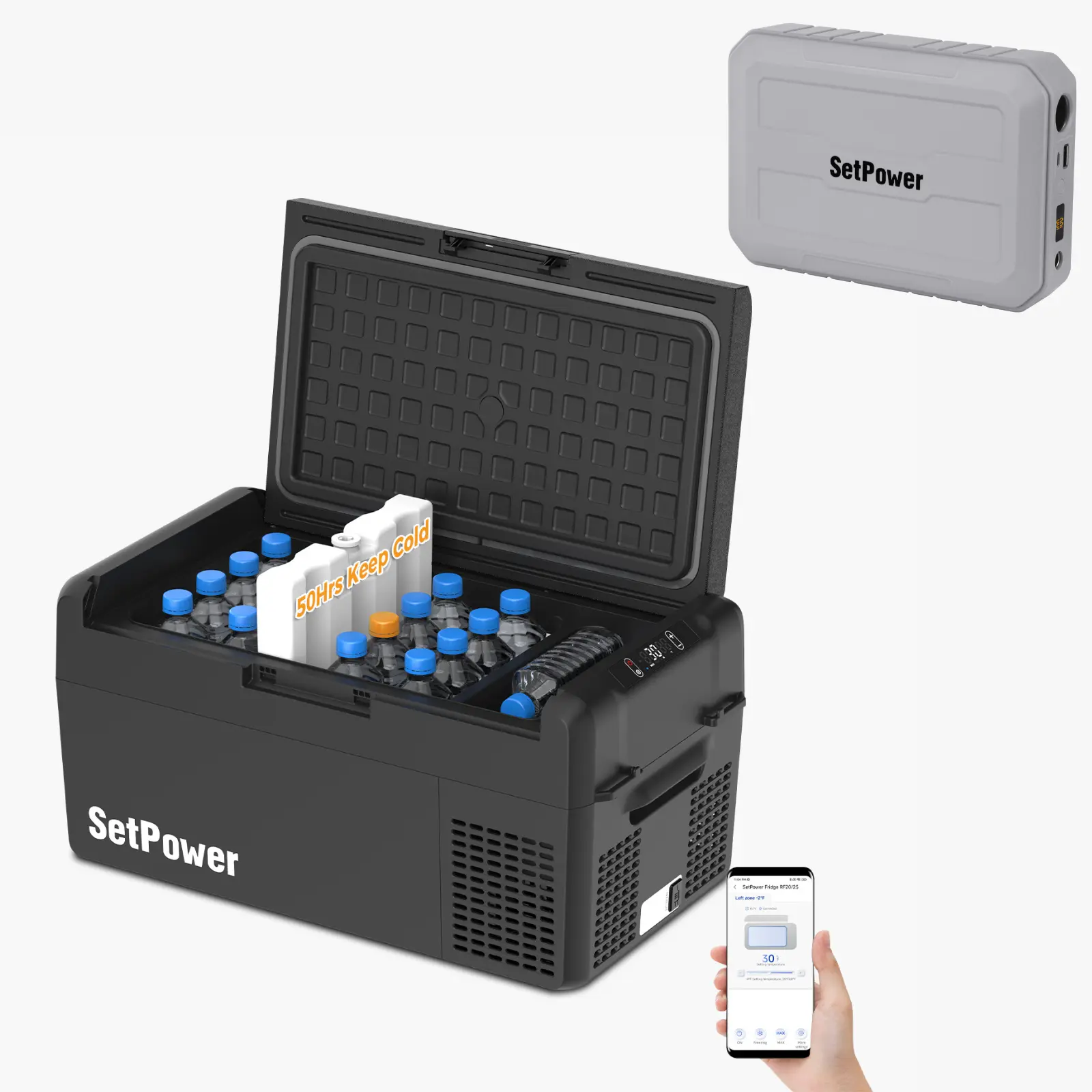 Setpower RF20 Electric Cooler 12 Volt Freezer Car Refrigerator 21Qt - Image 14